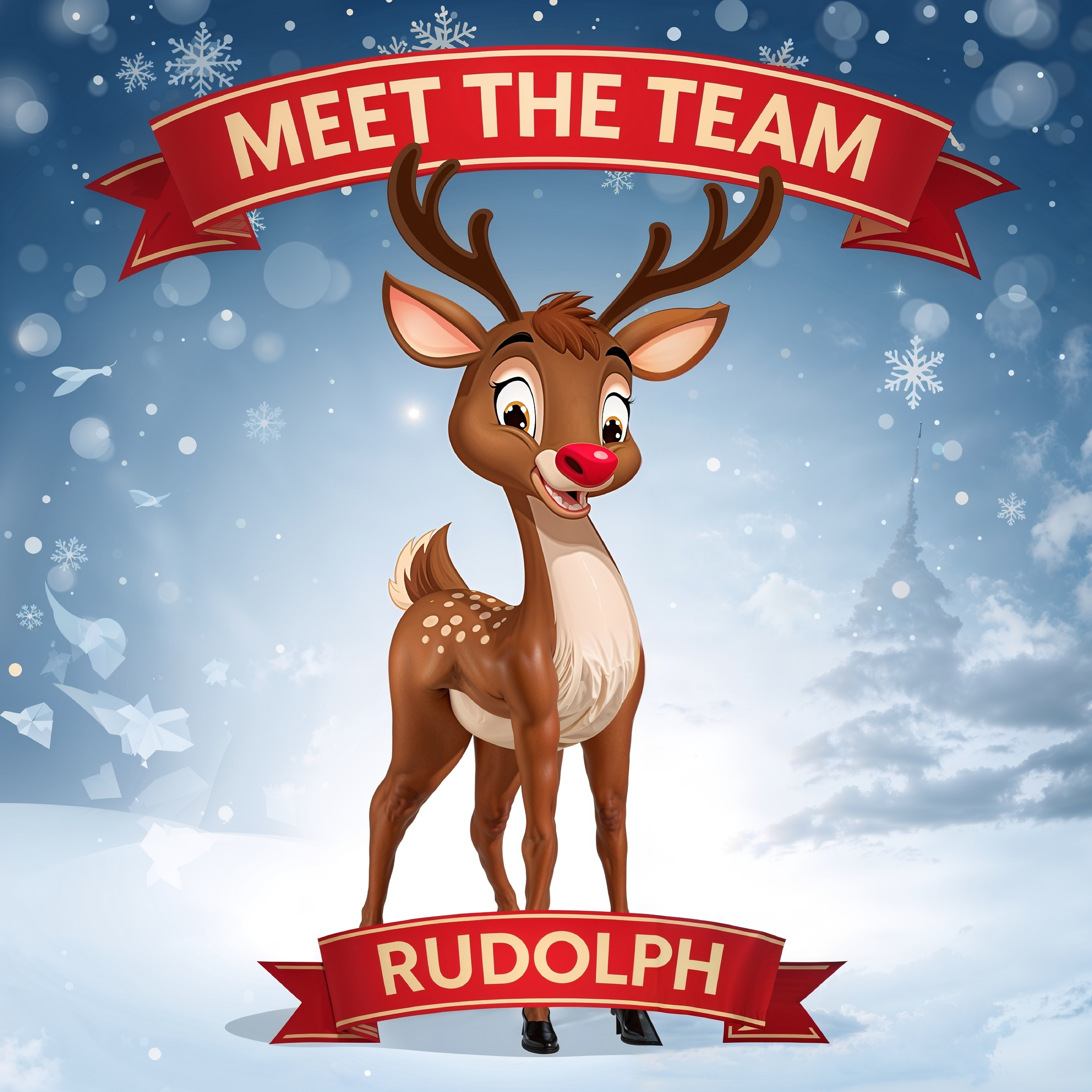 Rudolph the Red Nosed reindeer